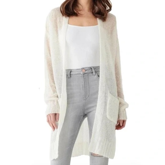 DL 1961 Marianna Hewitt Ivory Cardigan SZ XS - Picture 1 of 13
